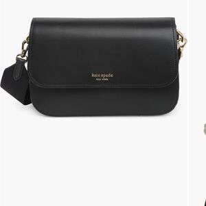 Kate Spade Sleek Black Crossbody Bag